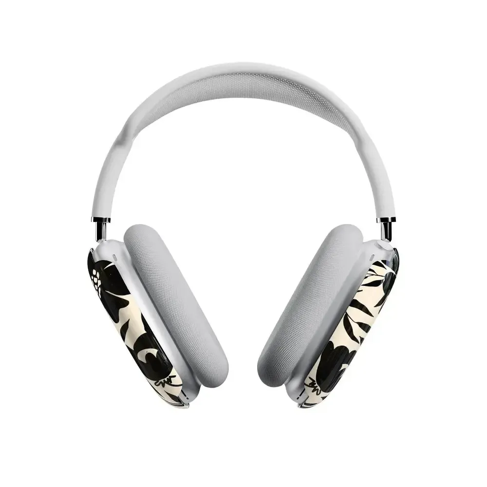 Dark Fantasy | Contrast Floral AirPods Max Case - Bansusa