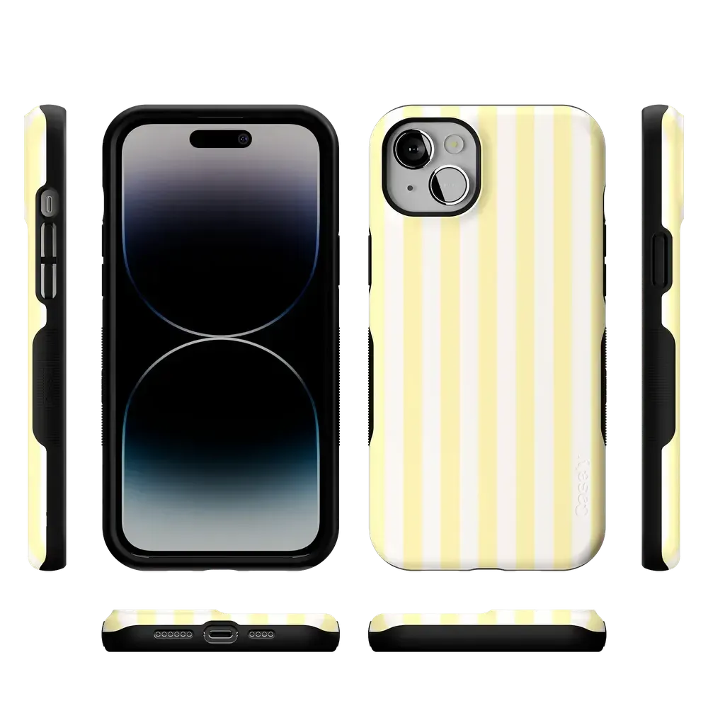 Butter Yellow Stripes | Sunday Best Case - Bansusa