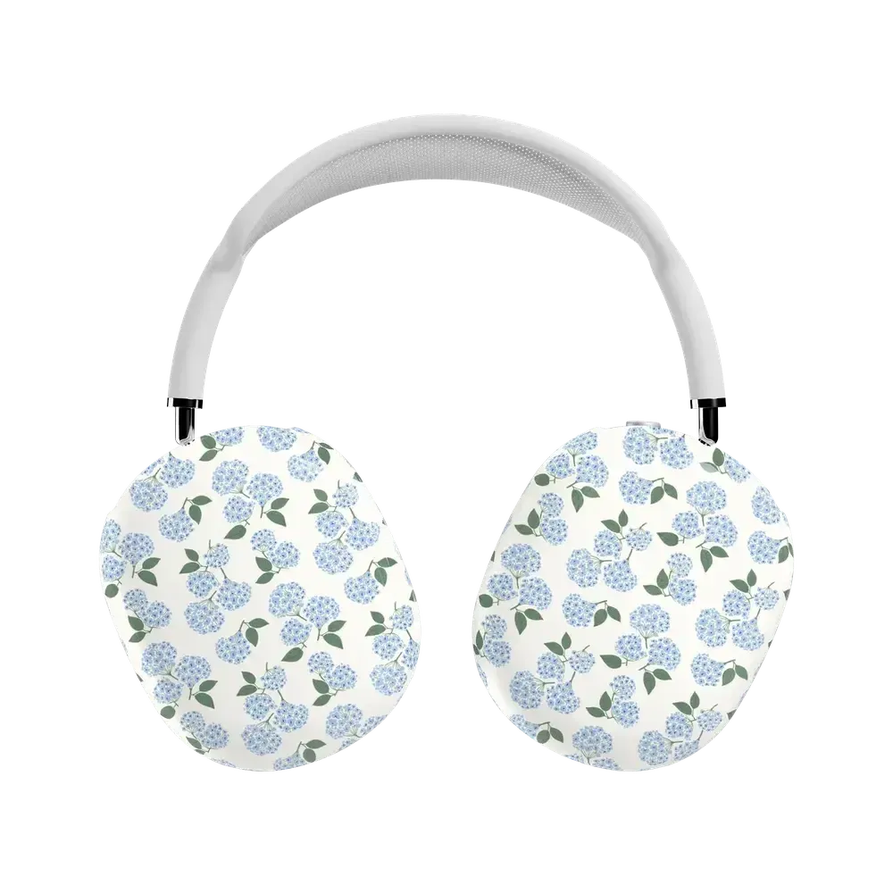 Nantucket Cottage | Blue Hydrangea AirPods Max Case - Bansusa