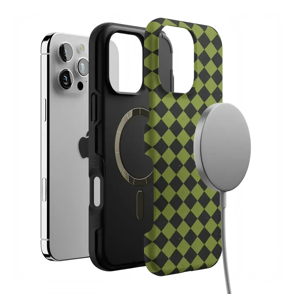Wicked Hex | Green Checkered Case - Bansusa