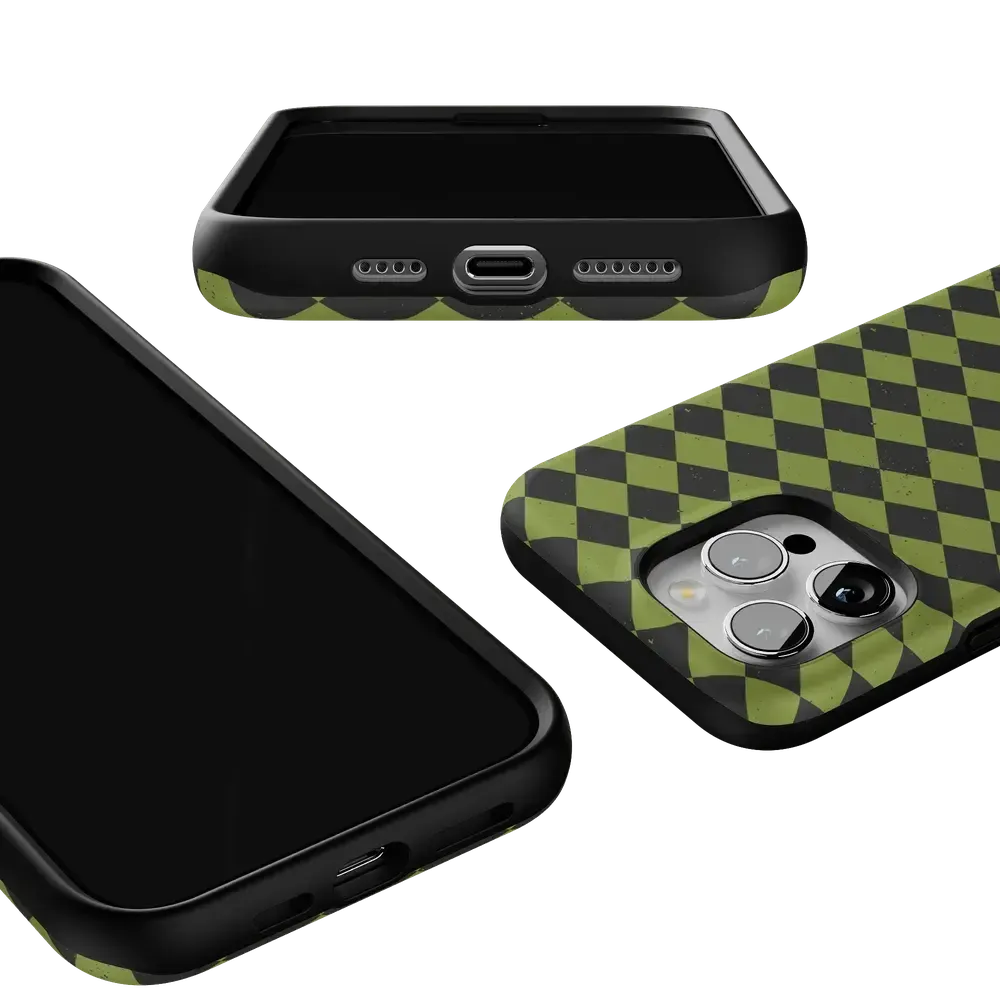 Wicked Hex | Green Checkered Case - Bansusa