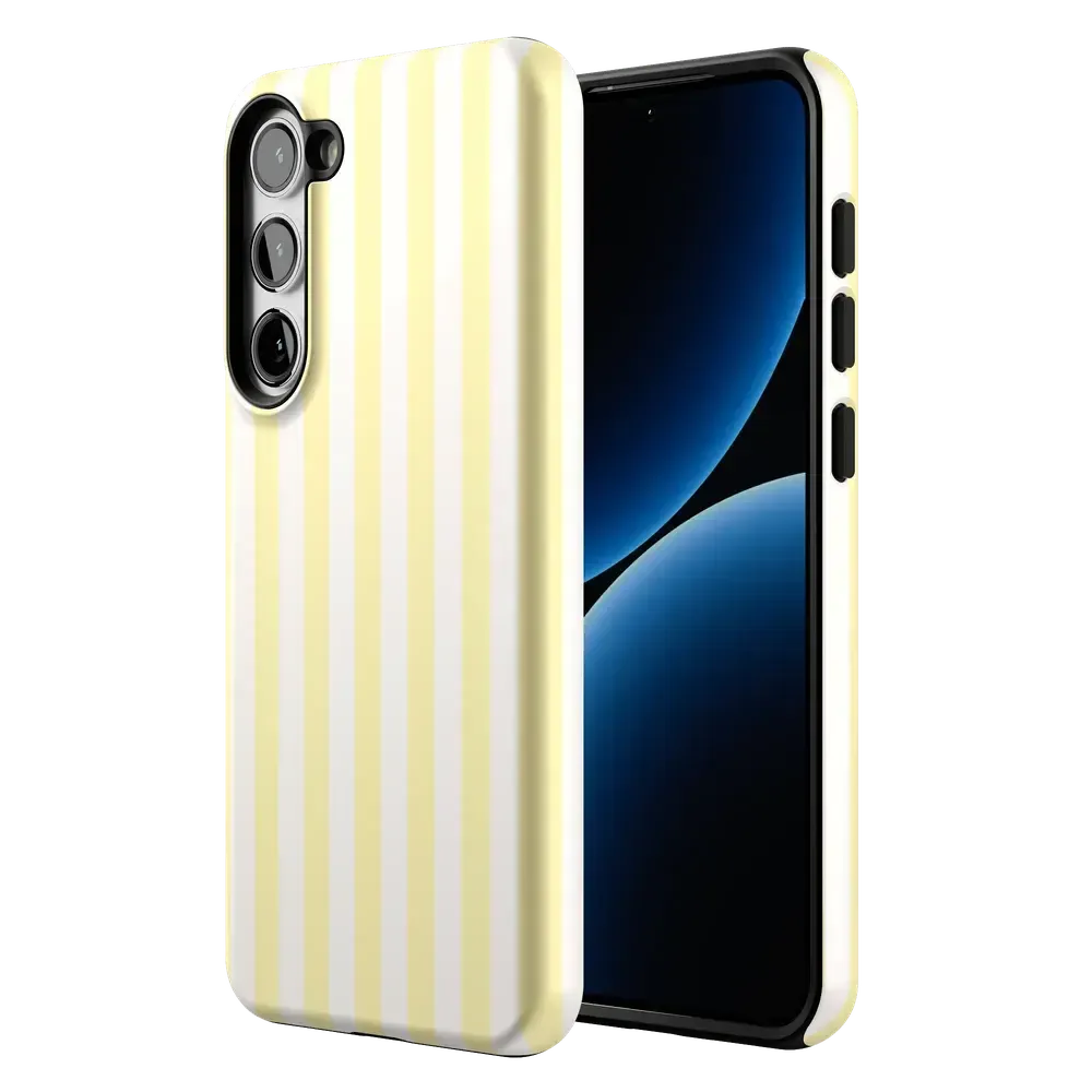 Butter Yellow Stripes | Sunday Best Case - Bansusa