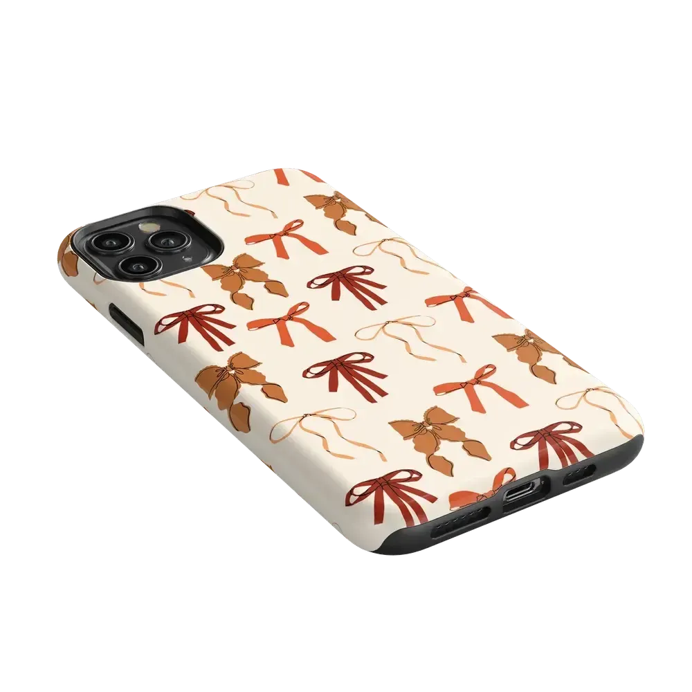 Fall Girlie | Pumpkin Spice Bows Case - Bansusa