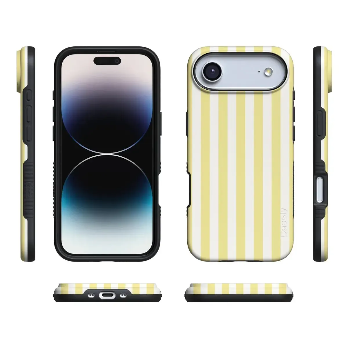 Butter Yellow Stripes | Sunday Best Case - Bansusa