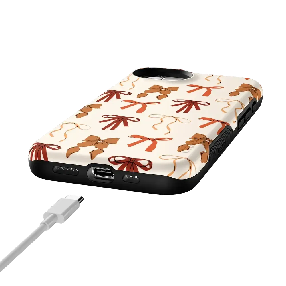 Fall Girlie | Pumpkin Spice Bows Case - Bansusa