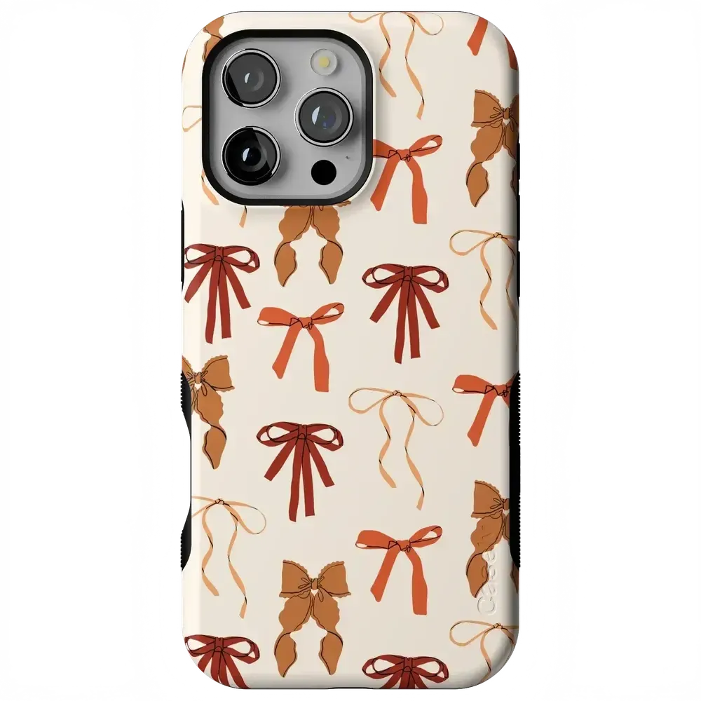 Fall Girlie | Pumpkin Spice Bows Case - Bansusa