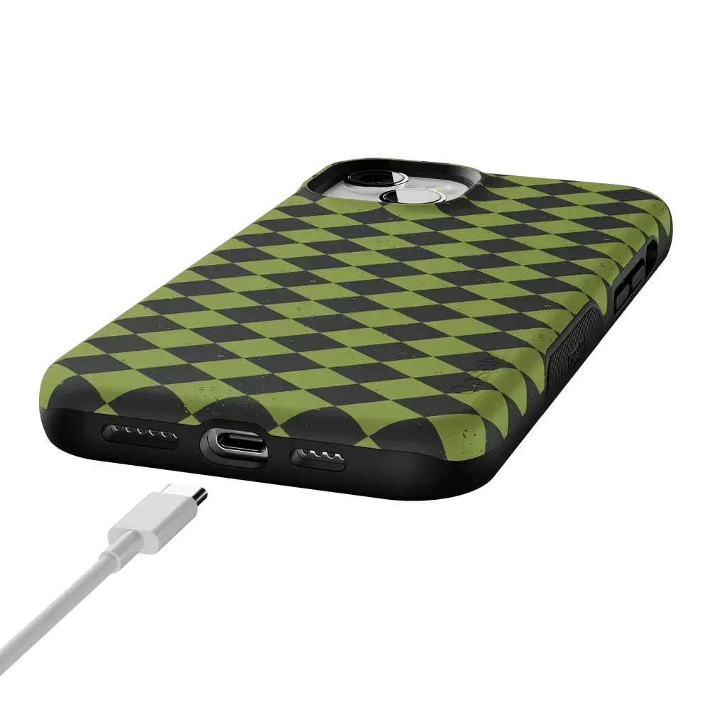 Wicked Hex | Green Checkered Case - Bansusa