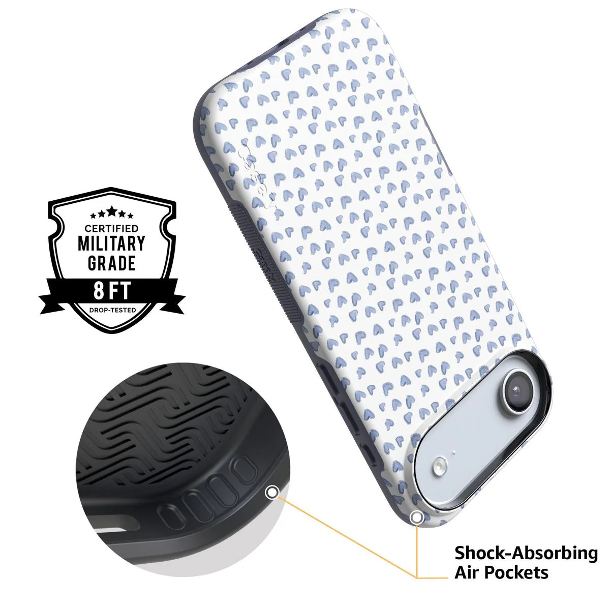 Lovebug | Blue Hearts Case - Bansusa