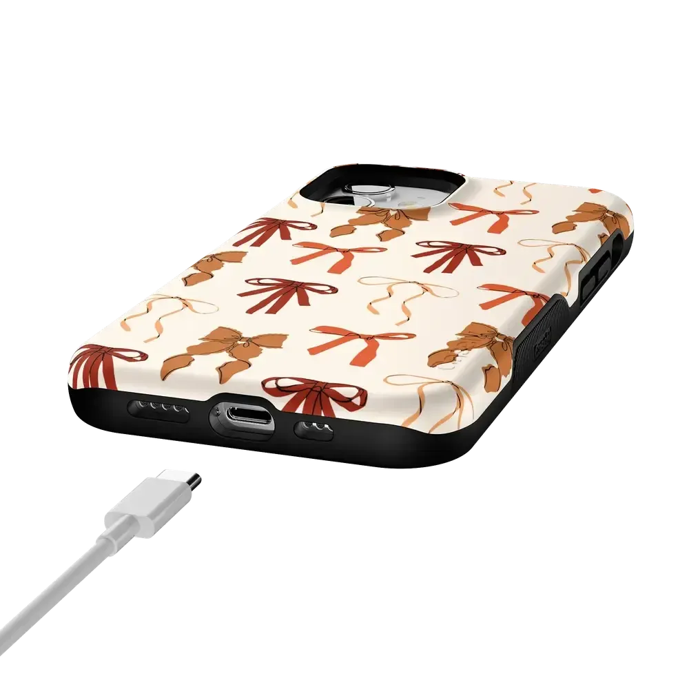 Fall Girlie | Pumpkin Spice Bows Case - Bansusa