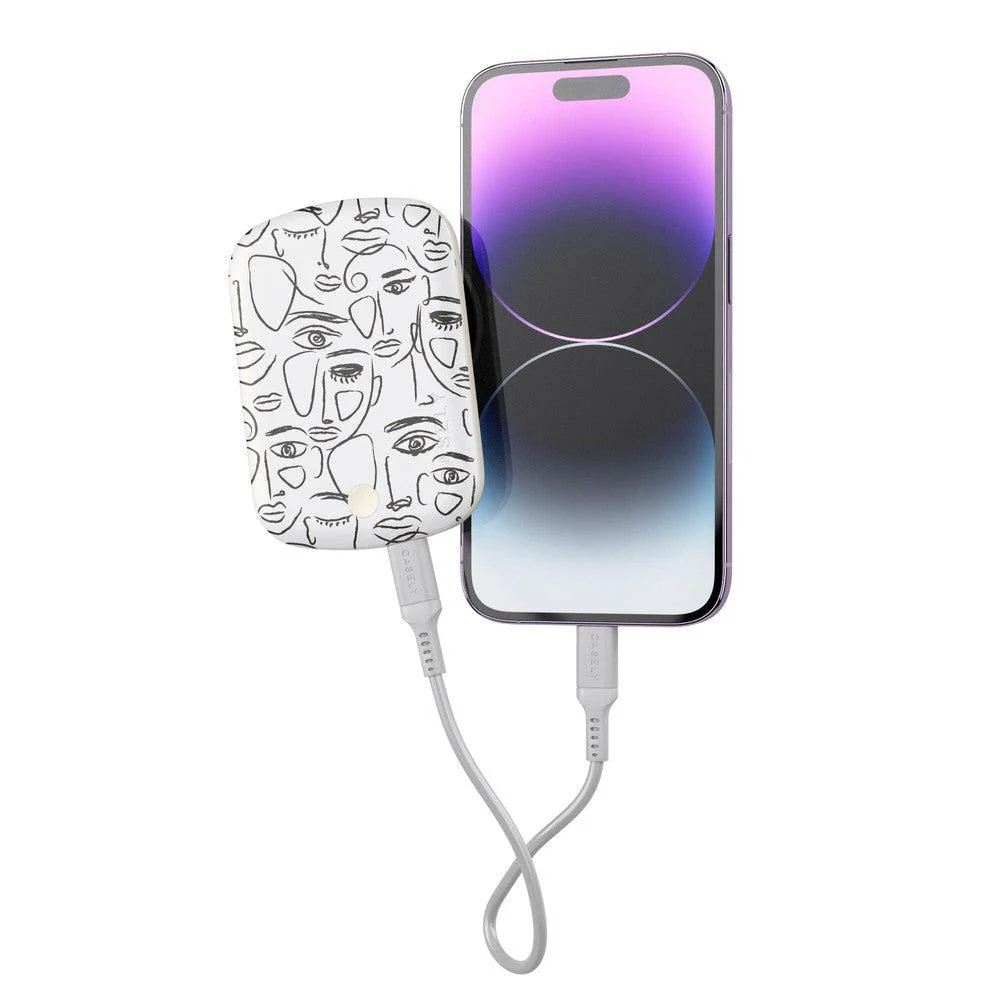 We're All Human | Minimal Face Art Power Pod - Bansusa