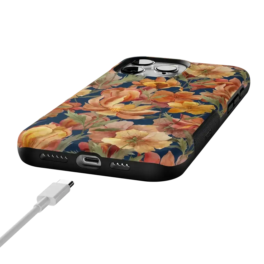 Fallen Gold | Antique Floral Case - Bansusa