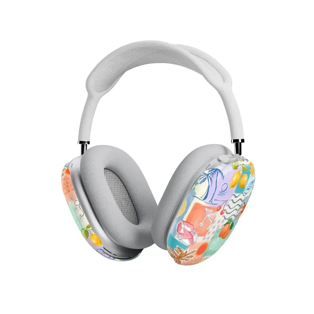 Tropical Heat | Beachy Collage AirPods Max Case - Bansusa