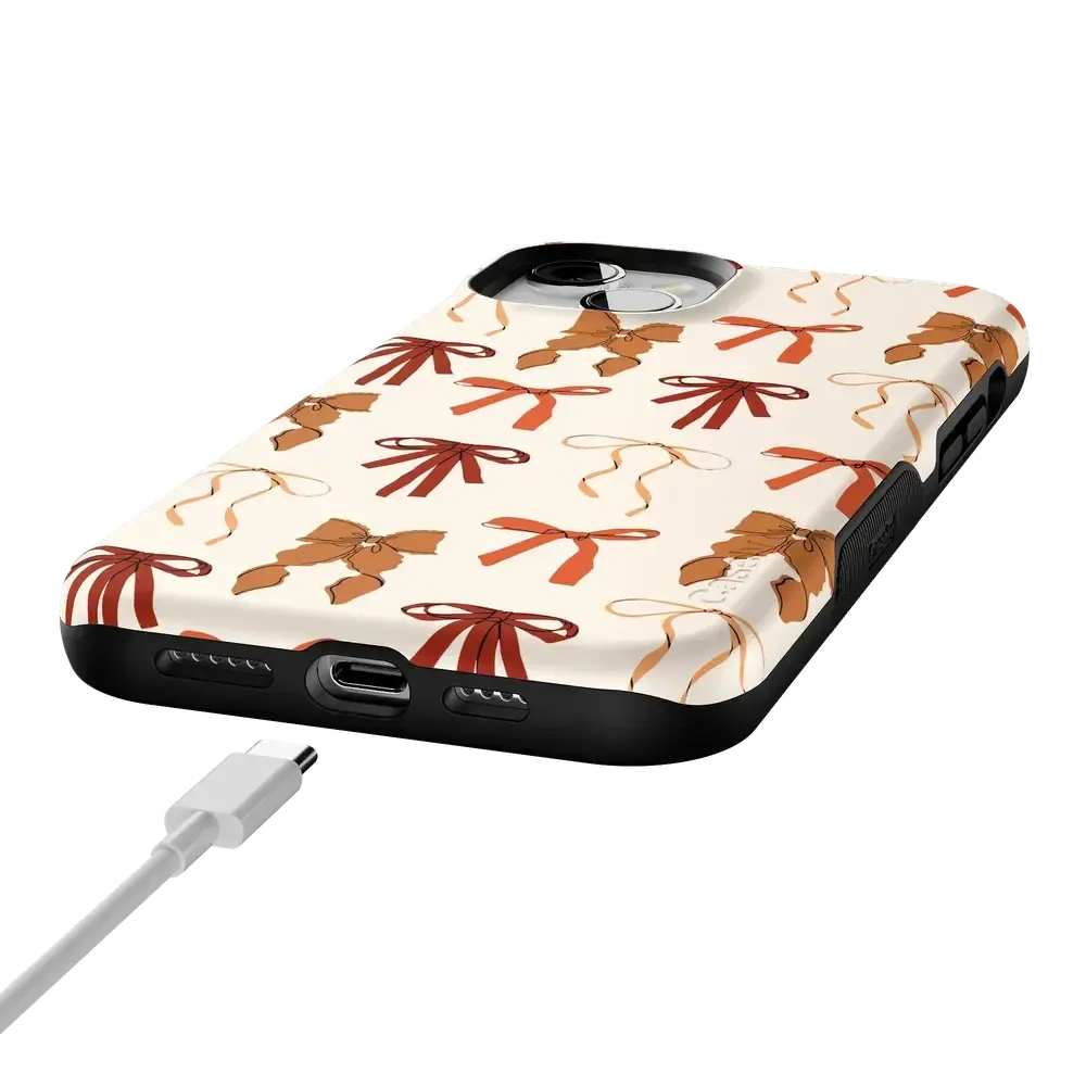 Fall Girlie | Pumpkin Spice Bows Case - Bansusa