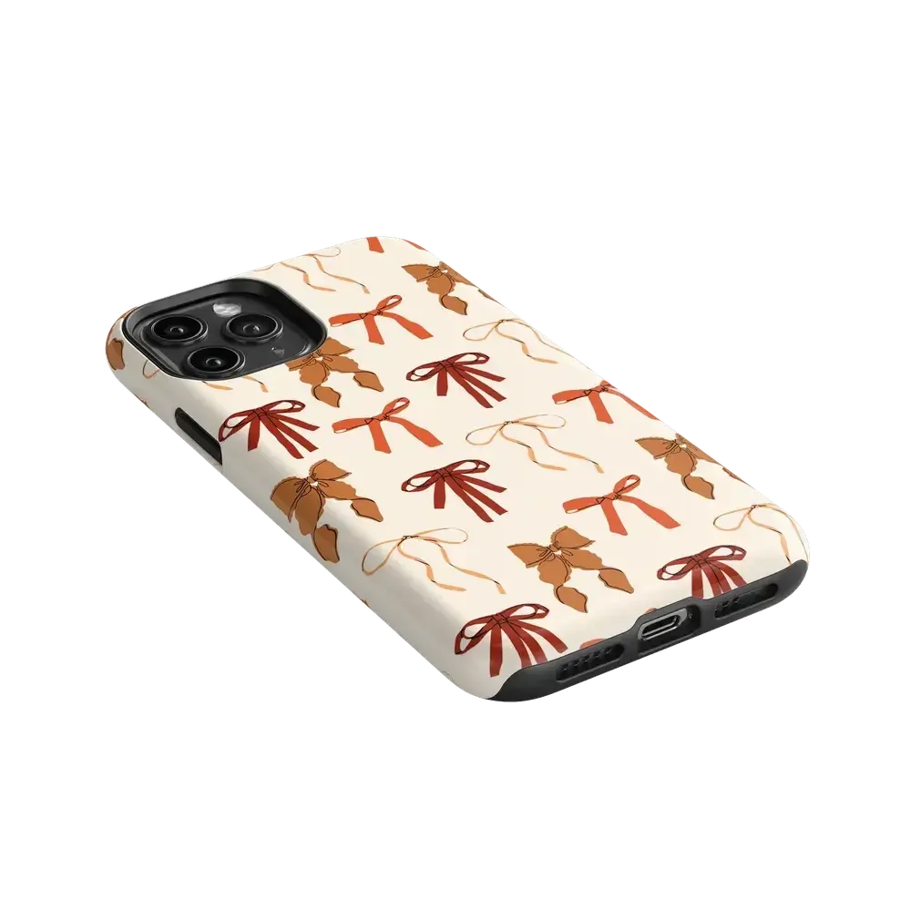 Fall Girlie | Pumpkin Spice Bows Case - Bansusa