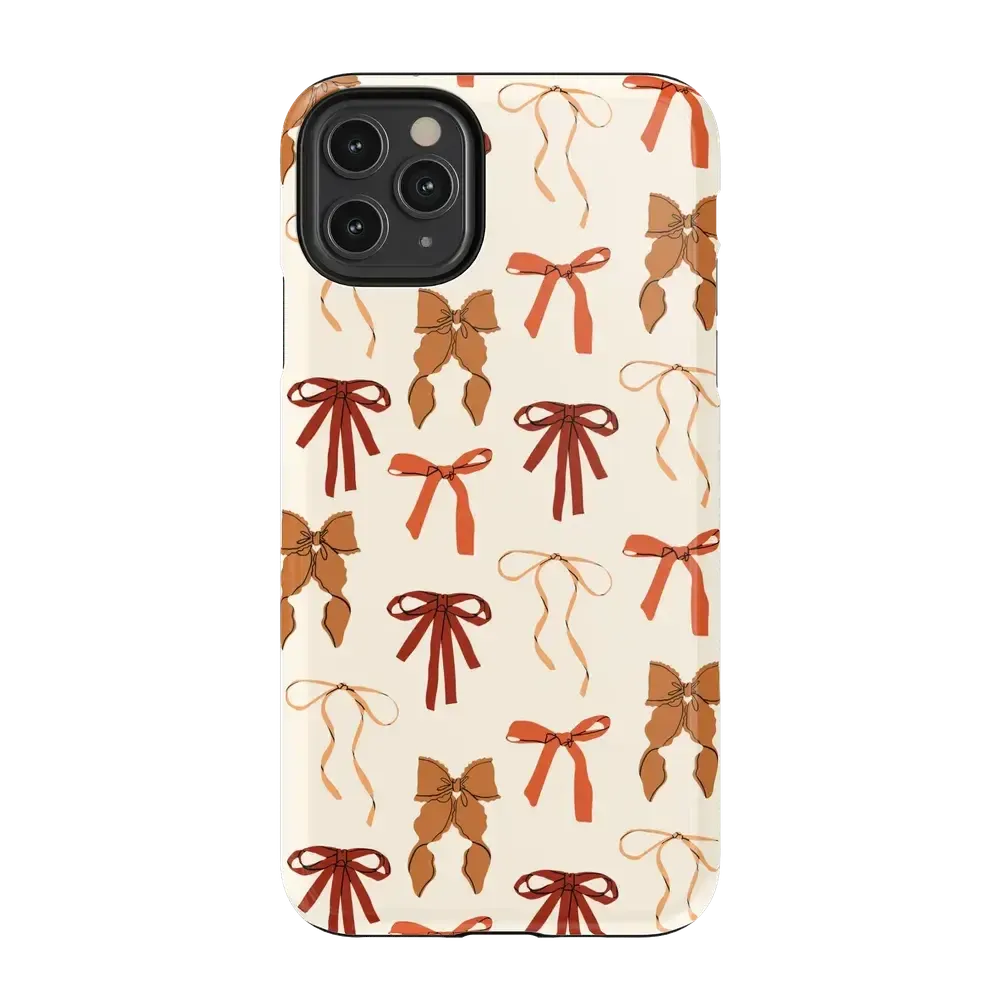 Fall Girlie | Pumpkin Spice Bows Case - Bansusa
