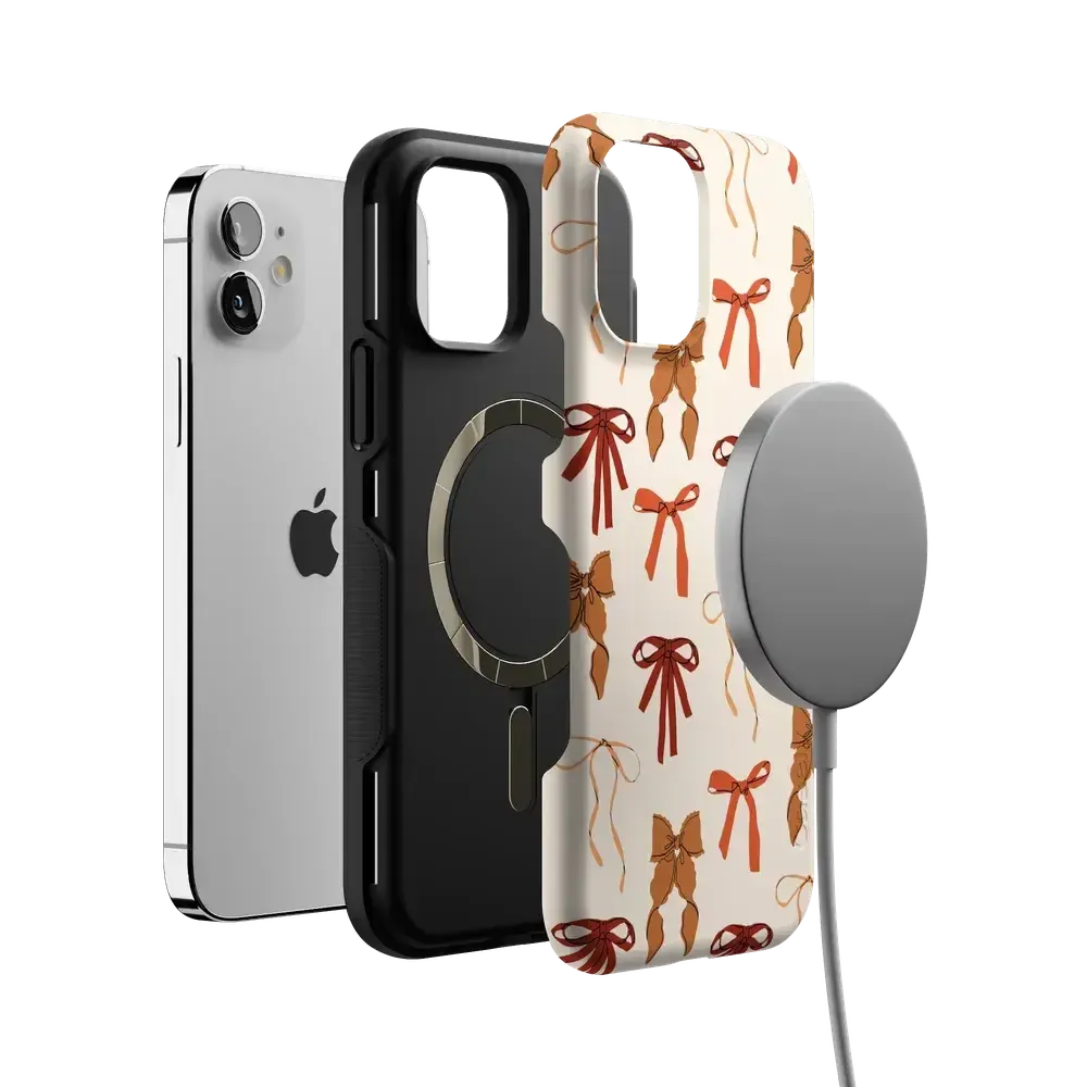 Fall Girlie | Pumpkin Spice Bows Case - Bansusa