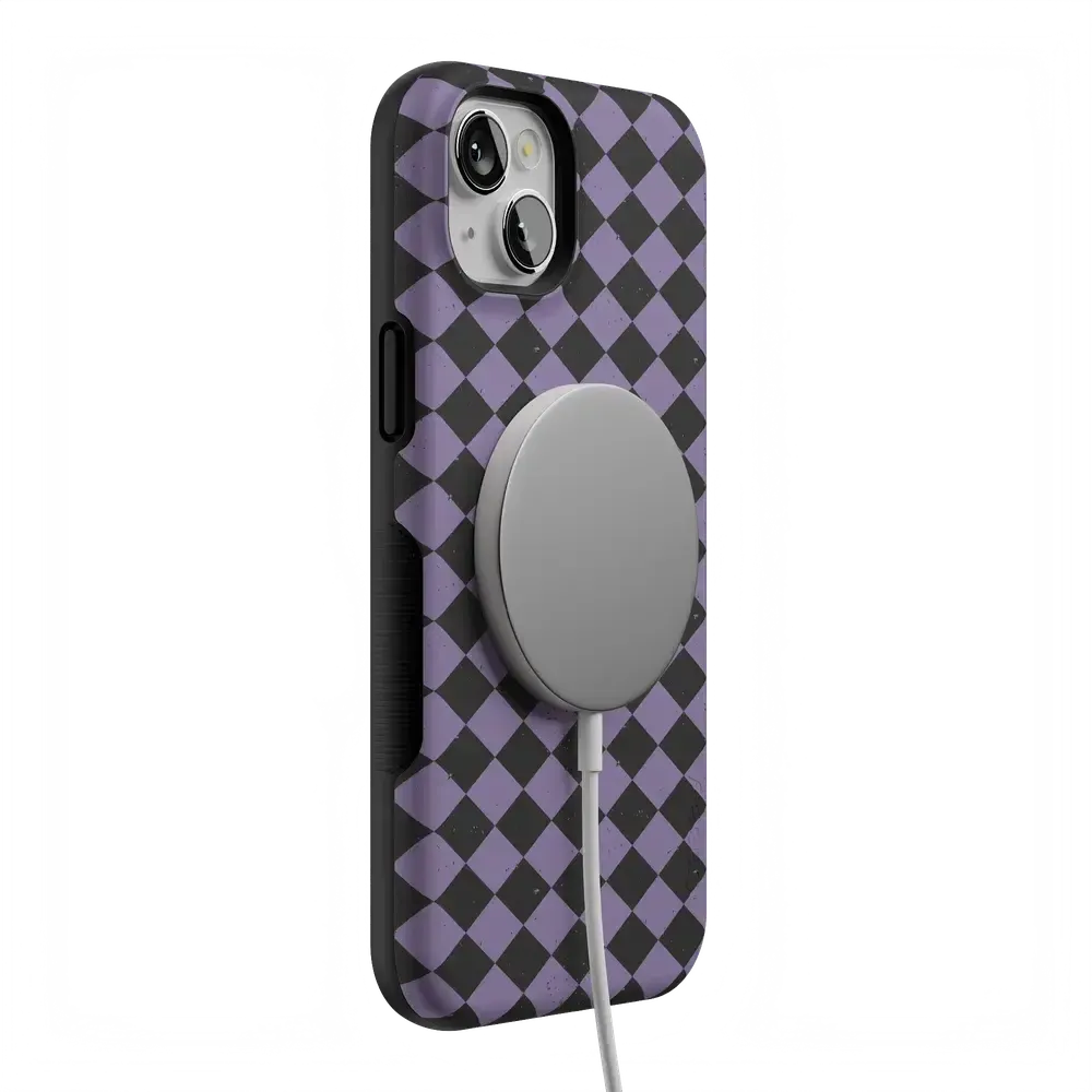 Midnight Hex | Purple Checkered Case - Bansusa