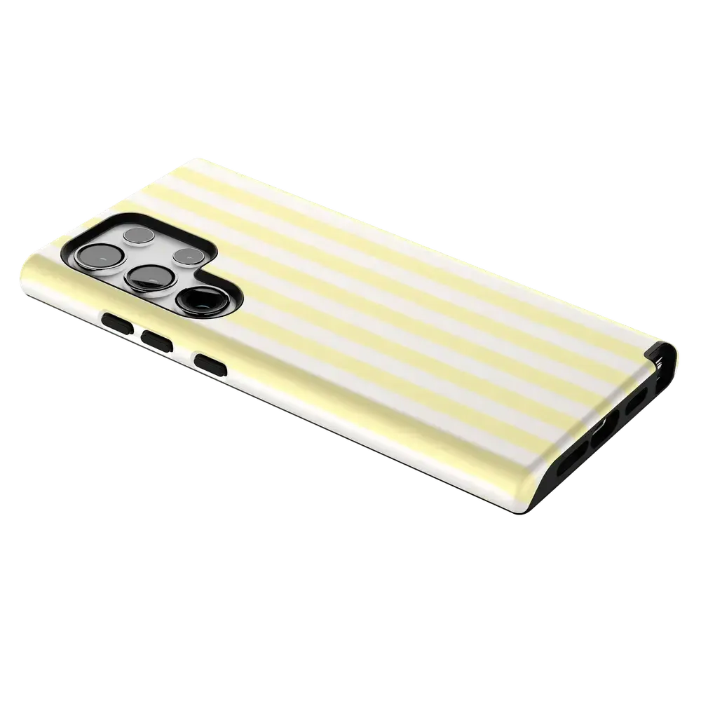 Butter Yellow Stripes | Sunday Best Case - Bansusa