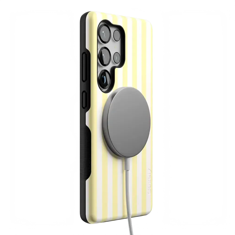 Butter Yellow Stripes | Sunday Best Case - Bansusa