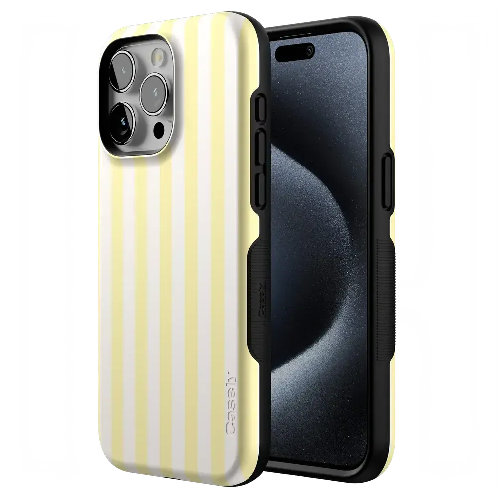 Butter Yellow Stripes | Sunday Best Case - Bansusa
