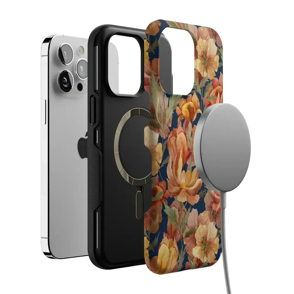 Fallen Gold | Antique Floral Case - Bansusa