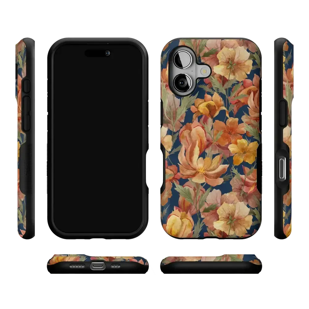Fallen Gold | Antique Floral Case - Bansusa