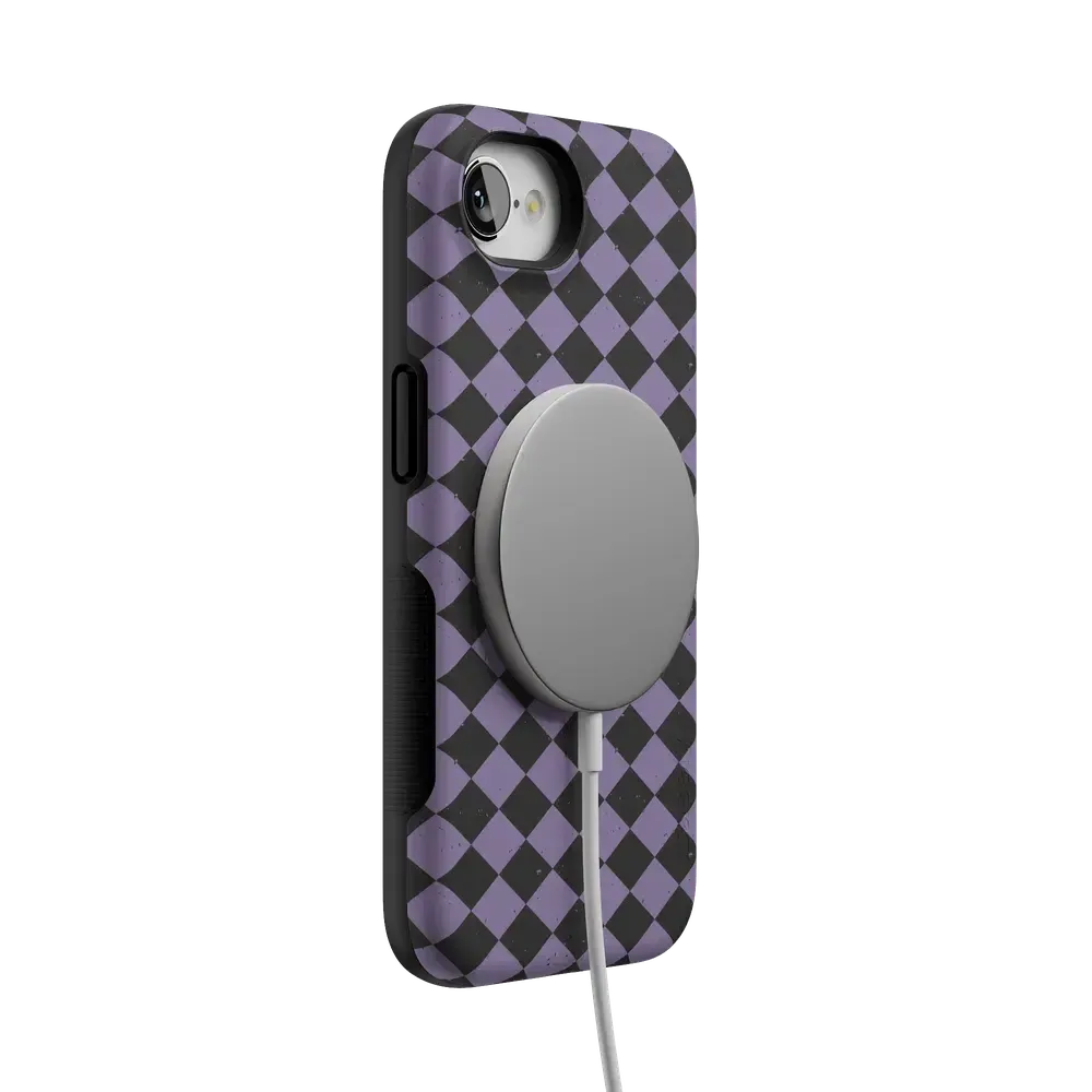 Midnight Hex | Purple Checkered Case - Bansusa