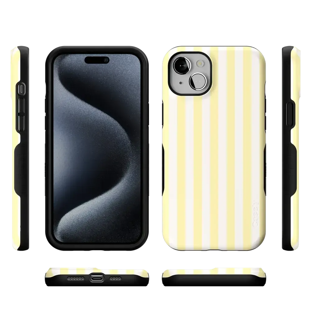 Butter Yellow Stripes | Sunday Best Case - Bansusa