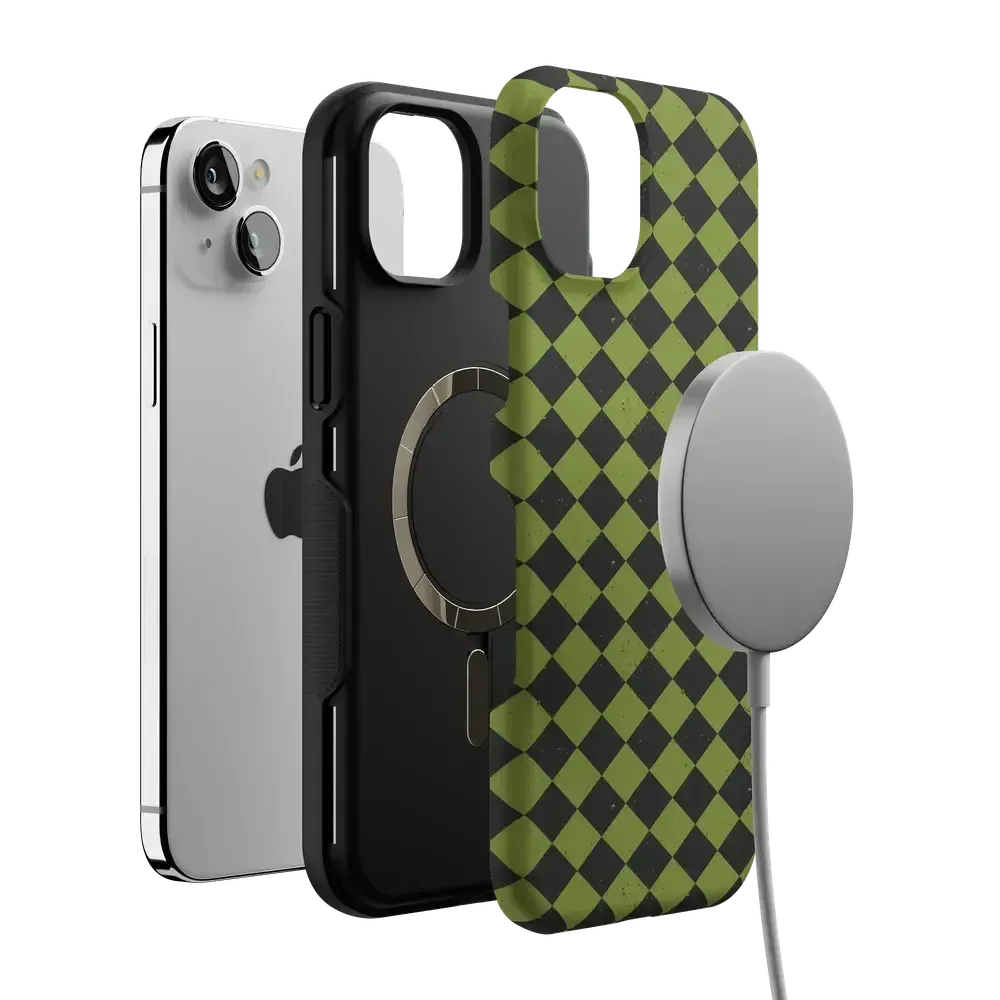 Wicked Hex | Green Checkered Case - Bansusa