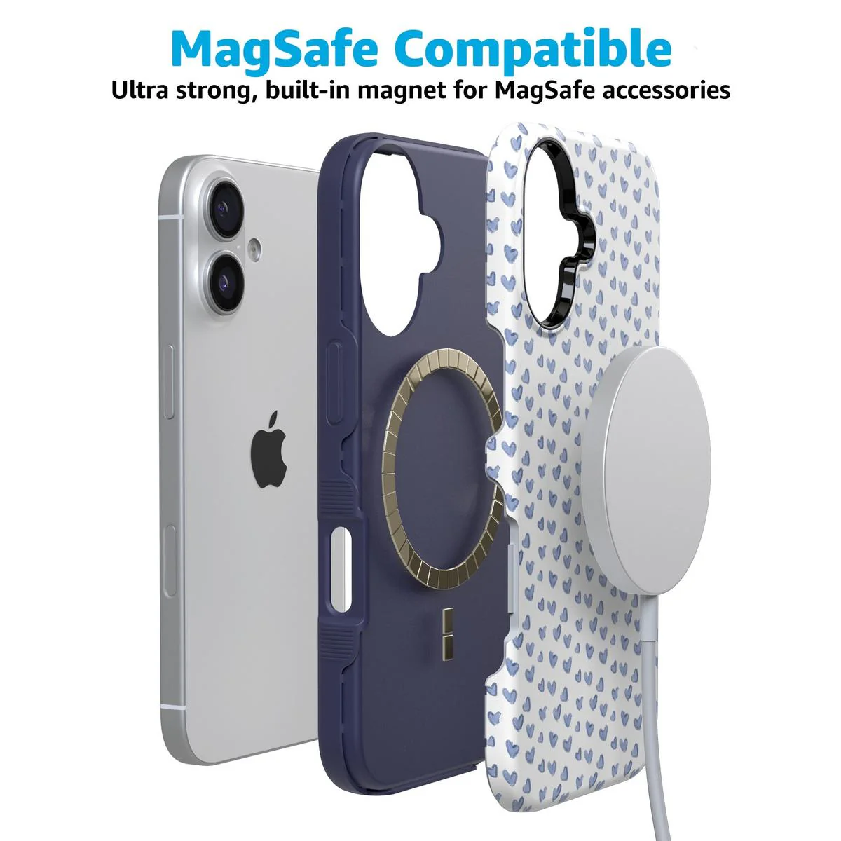 Lovebug | Blue Hearts Case - Bansusa