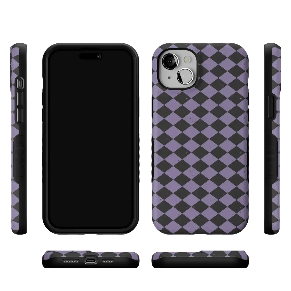 Midnight Hex | Purple Checkered Case - Bansusa