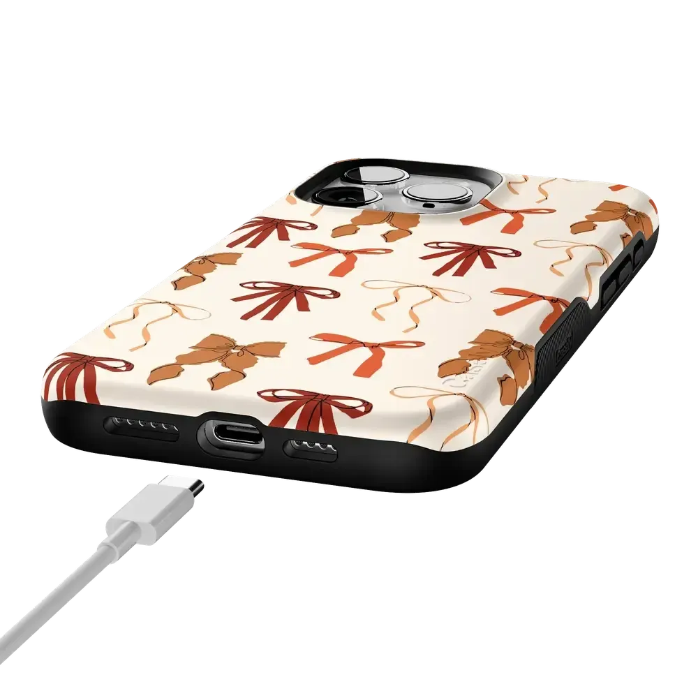 Fall Girlie | Pumpkin Spice Bows Case - Bansusa