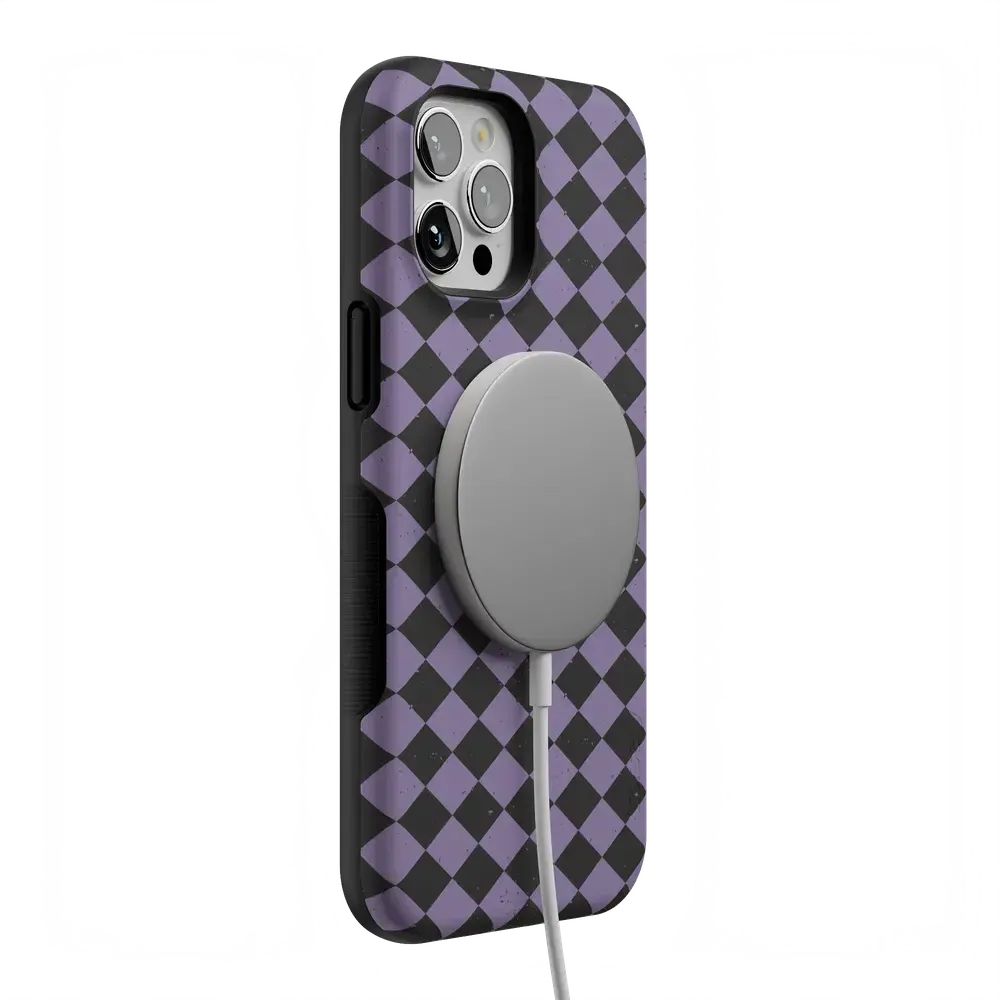 Midnight Hex | Purple Checkered Case - Bansusa