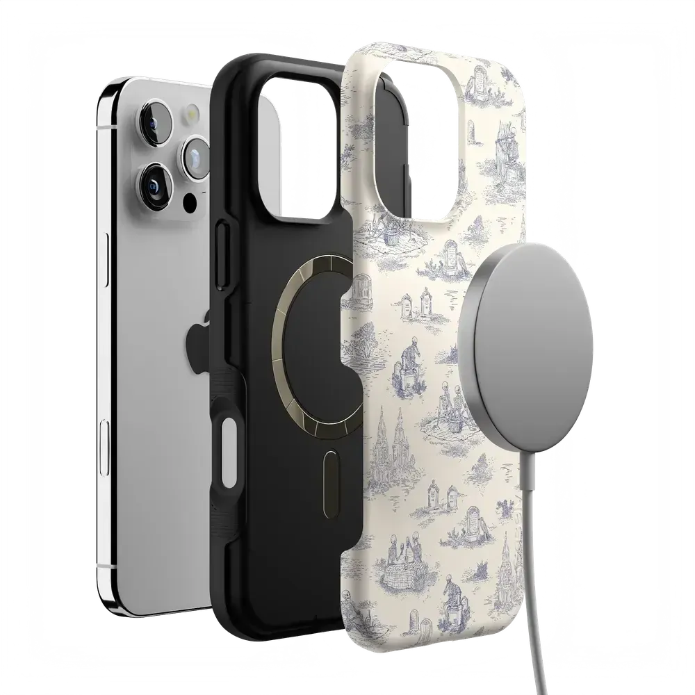 Graveyard Gathering | Skeleton Picnic Case - Bansusa