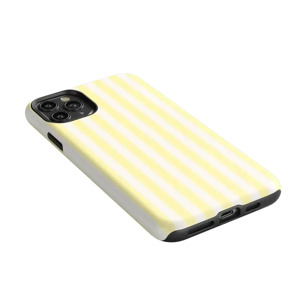 Butter Yellow Stripes | Sunday Best Case - Bansusa
