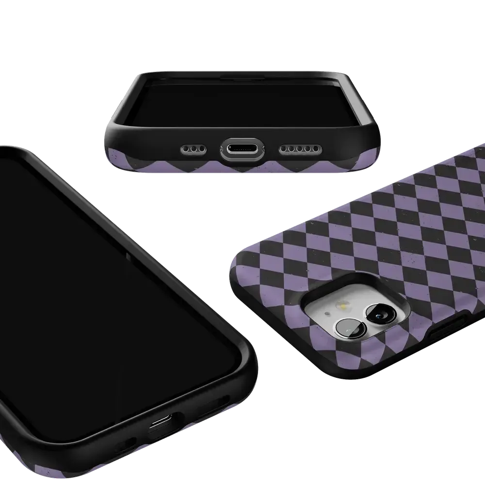 Midnight Hex | Purple Checkered Case - Bansusa