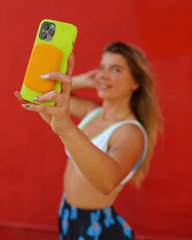 Rebel in Orange | Solid Neon Power Pod - Bansusa