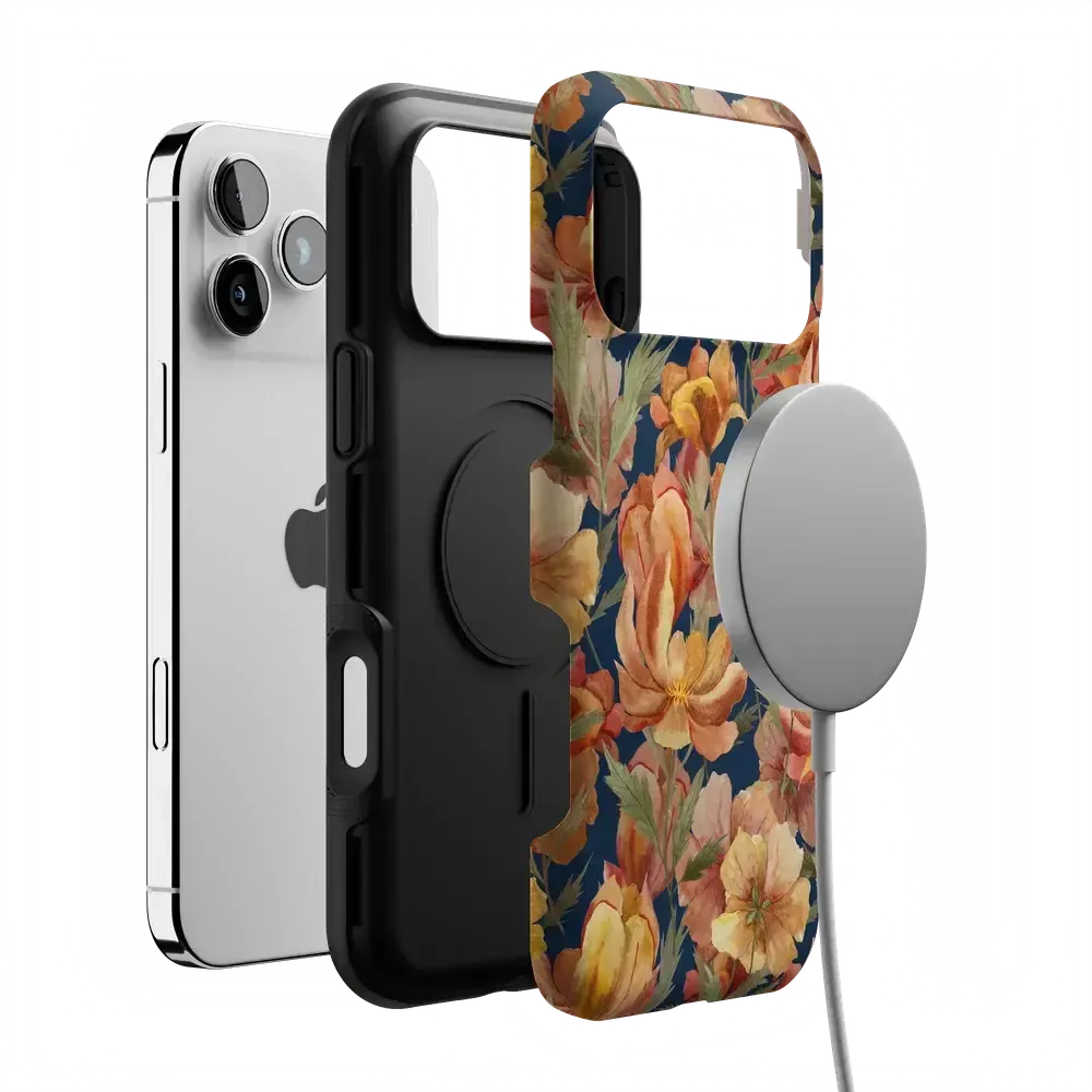 Fallen Gold | Antique Floral Case - Bansusa