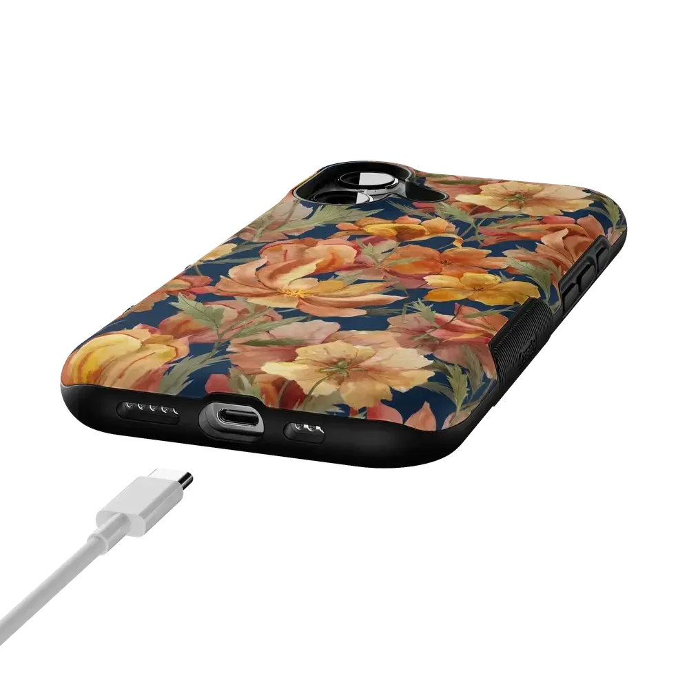 Fallen Gold | Antique Floral Case - Bansusa