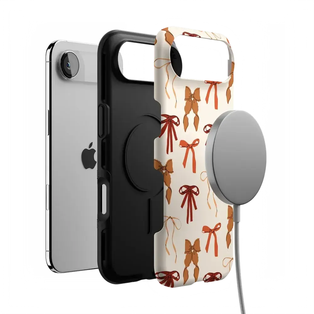 Fall Girlie | Pumpkin Spice Bows Case - Bansusa