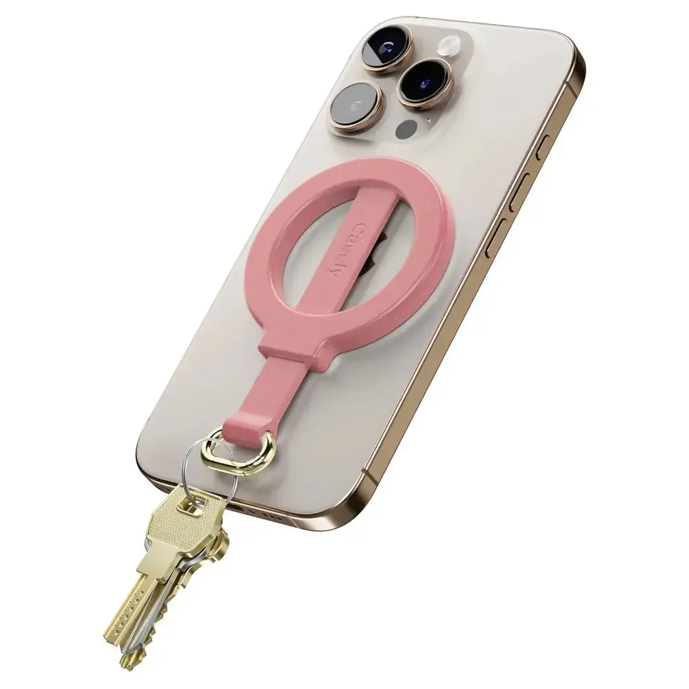 Starfish Wishes | Coral Pink Shimmer MagRing+ with Keychain - Bansusa