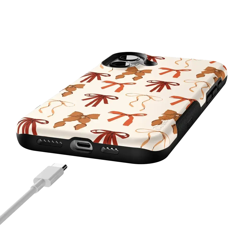 Fall Girlie | Pumpkin Spice Bows Case - Bansusa