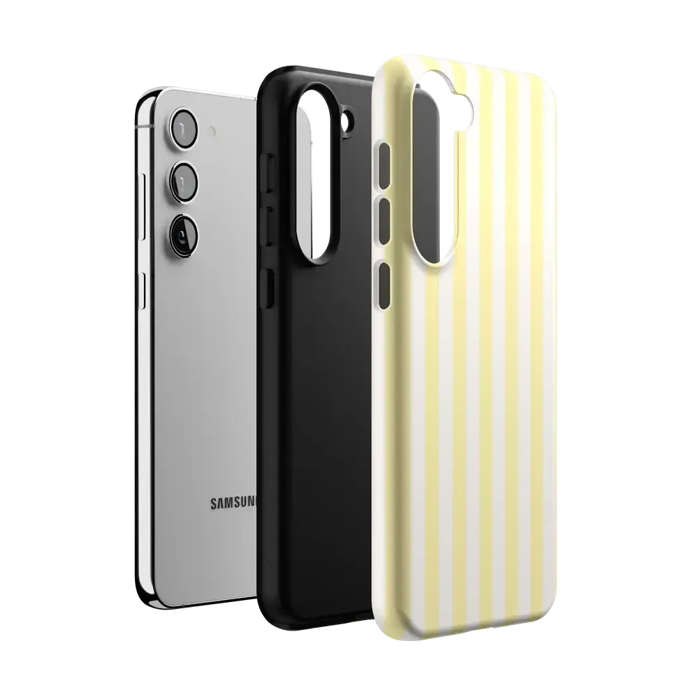 Butter Yellow Stripes | Sunday Best Case - Bansusa