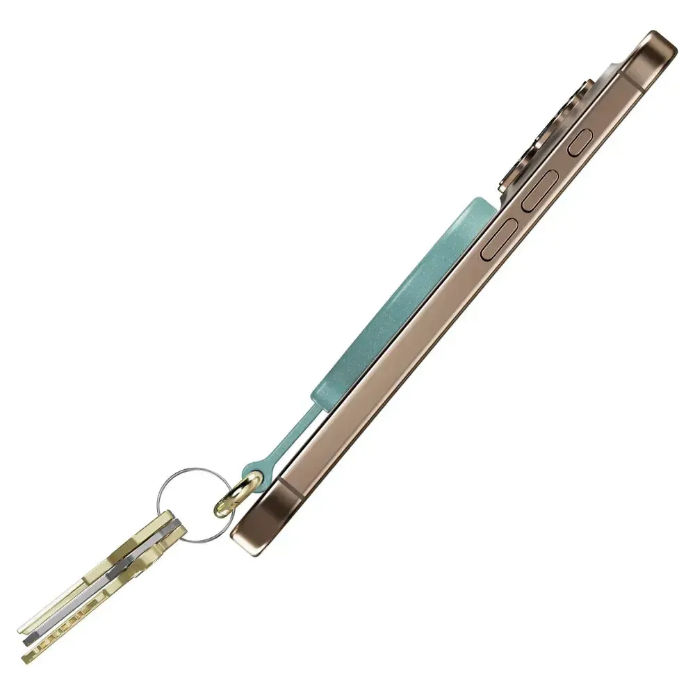 Aquamarine | Ocean Blue Shimmer MagRing+ with Keychain - Bansusa