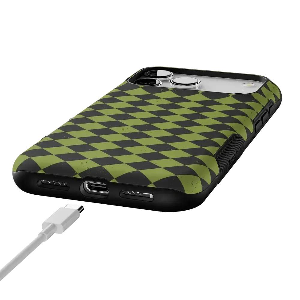 Wicked Hex | Green Checkered Case - Bansusa