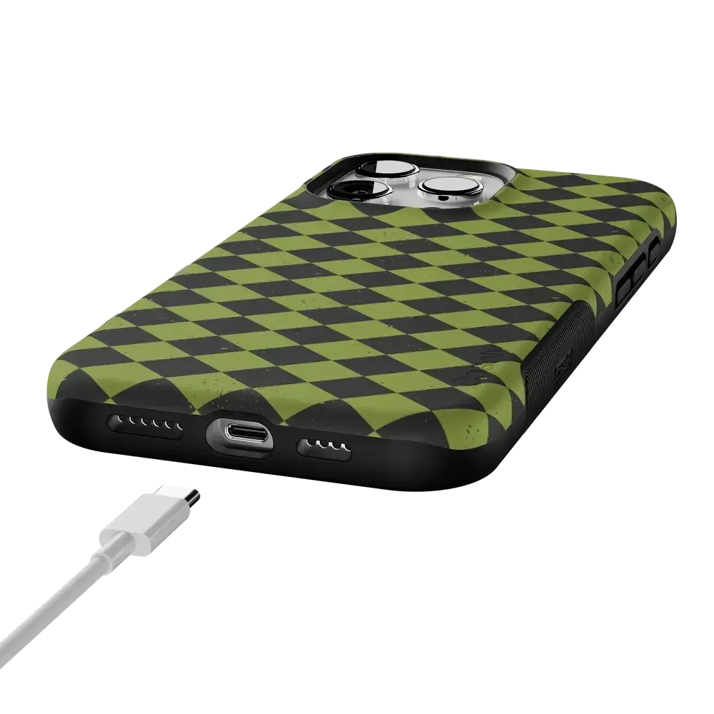Wicked Hex | Green Checkered Case - Bansusa