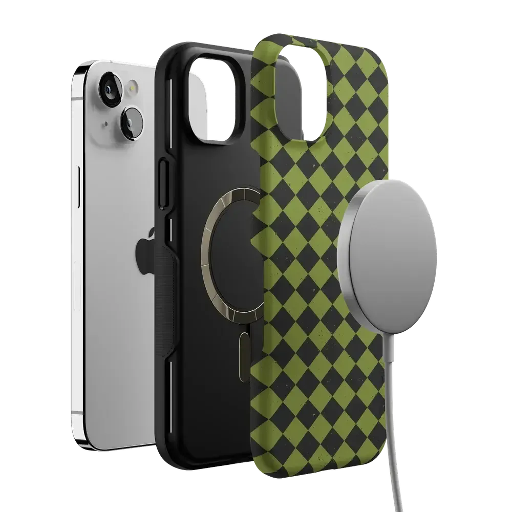 Wicked Hex | Green Checkered Case - Bansusa