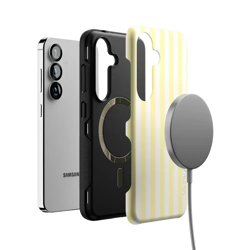 Butter Yellow Stripes | Sunday Best Case - Bansusa