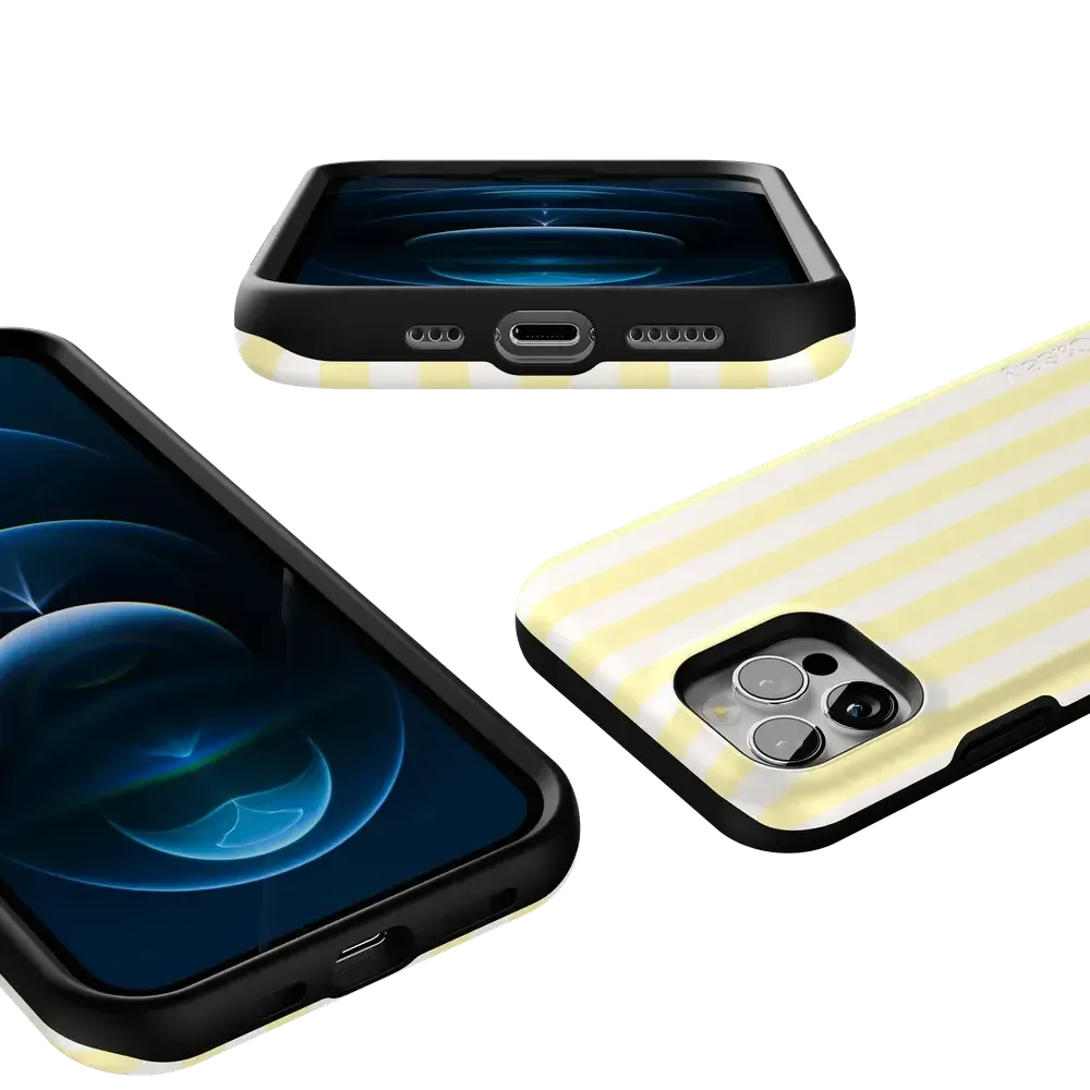 Butter Yellow Stripes | Sunday Best Case - Bansusa