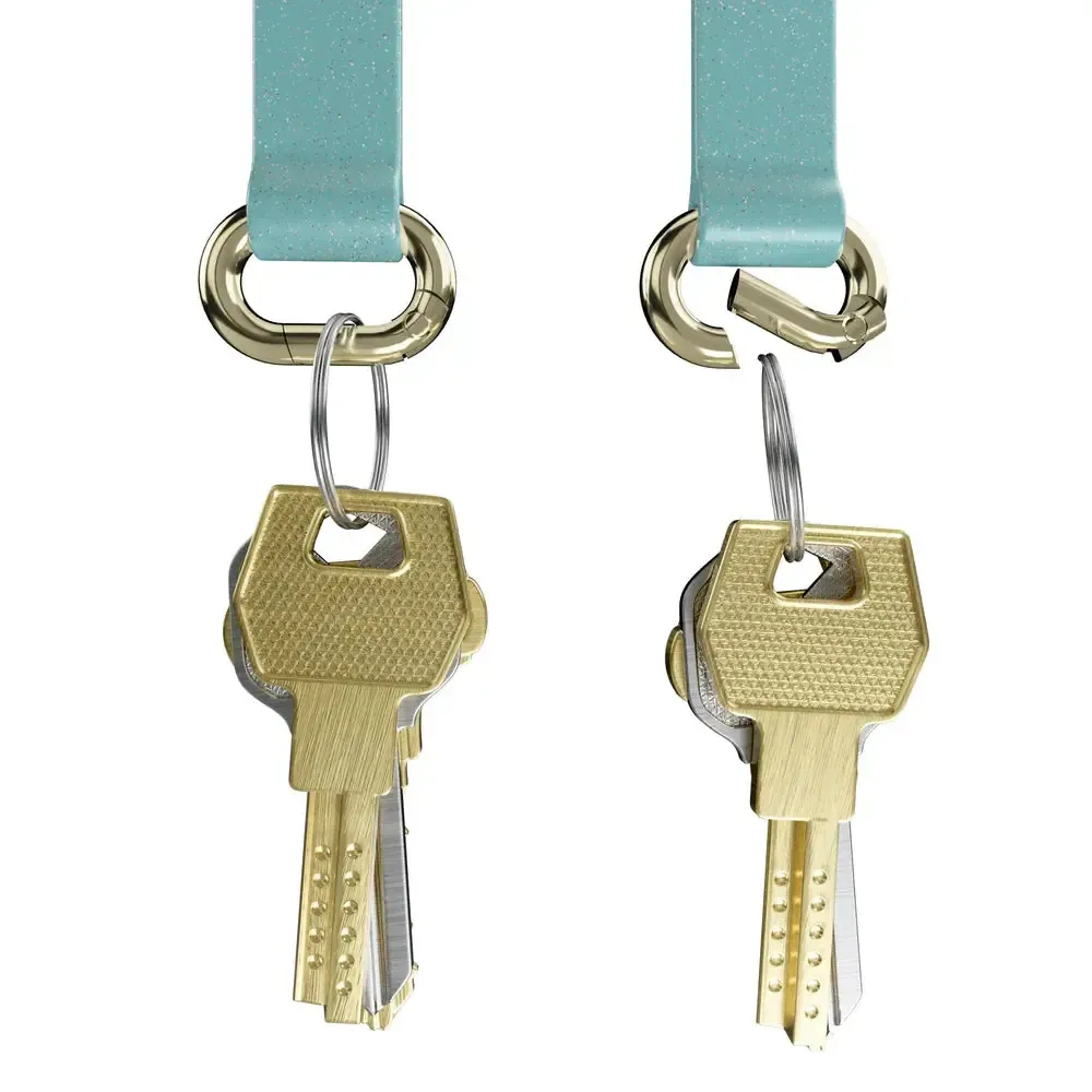 Aquamarine | Ocean Blue Shimmer MagRing+ with Keychain - Bansusa